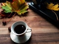 morning with coffee Royalty Free Stock Photo