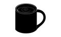 Cup of coofee icon Royalty Free Stock Photo