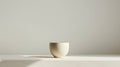 a cup crafted from minerals, set against a pristine white background for a striking contrast.