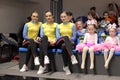 Cup of Dnipropetrovsk region from cheerleading among solo, duets and teams, young cheerleaders perform at the city cheerleading ch