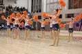 Cup of Dnipropetrovsk region from cheerleading among solo, duets and teams, young cheerleaders perform at the city cheerleading ch