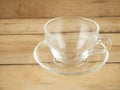 Cup of empty tea Royalty Free Stock Photo