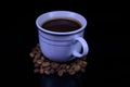 Cup of Ethiopian coffee Royalty Free Stock Photo