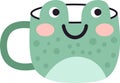 Cup With Frog Face