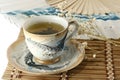 Cup of green tea Royalty Free Stock Photo