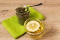 Cup of green tea Royalty Free Stock Photo