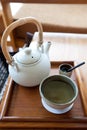 A cup of herbal chinese tea