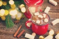 Cup of hot chocolate Royalty Free Stock Photo