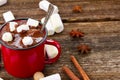 Cup of hot chocolate Royalty Free Stock Photo