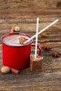 Cup of hot chocolate Royalty Free Stock Photo
