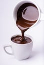 Cup of hot chocolate Royalty Free Stock Photo