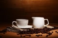 Cup of hot coffe Royalty Free Stock Photo