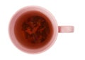 Cup of hot herbal tea Royalty Free Stock Photo