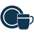 Cup Isolated Vector icon which can be easily modified or edit Royalty Free Stock Photo