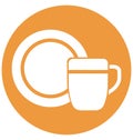 Cup Isolated Vector icon which can be easily modified or edit Royalty Free Stock Photo