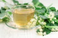Cup of linden tea Royalty Free Stock Photo