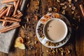 Cup of Masala Tea Royalty Free Stock Photo