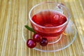 Cup of red tea Royalty Free Stock Photo