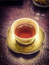 Cup of red tea