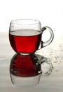 Cup of roibos fruit tea Royalty Free Stock Photo