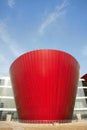 Cup-shaped building Royalty Free Stock Photo
