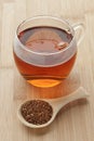 Cup with South African Rooibos tea