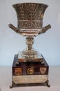 Cup Symbolizing Victory in a Competition for Barcelona Football Club Soccer Team-Spanish Supercup