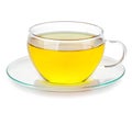 Cup of tea isolated