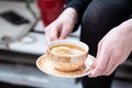 Cup of tea with lemon Royalty Free Stock Photo