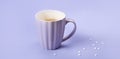 A cup of tea with sweetener Royalty Free Stock Photo