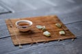 A cup of traditional Chinese tea at the ceremony Royalty Free Stock Photo