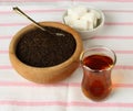 Cup of Turkish tea Royalty Free Stock Photo