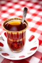 Cup of Turkish Tea Royalty Free Stock Photo