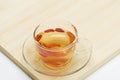 Cup of wolfberry tea Royalty Free Stock Photo