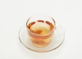 Cup of wolfberry tea Royalty Free Stock Photo