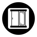 cupboard icon vector