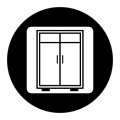 cupboard icon vector