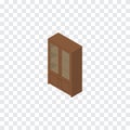 Cupboard Isometric. Cabinet Vector Element Can Be Used For Cabinet, Cupboard, Locker Design Concept.