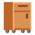 Cupboard vector illustration.