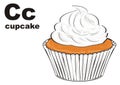 Cupcake and abc