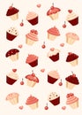 Cupcake background