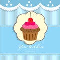 Cupcake background