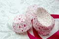Cupcake cases Royalty Free Stock Photo