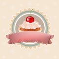 Cupcake With Cherry