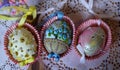 cupcake Eastereggs pastel Royalty Free Stock Photo