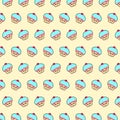 Cupcake - emoji pattern 43