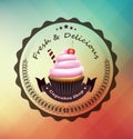 Cupcake label
