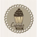 Cupcake retro