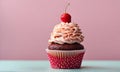 Cupcake sweetness: Delicious treat Royalty Free Stock Photo