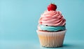 Cupcake sweetness: Delicious treat Royalty Free Stock Photo